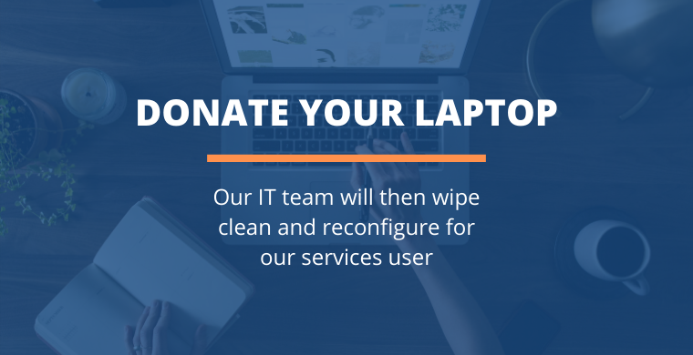 Donate your laptop poster