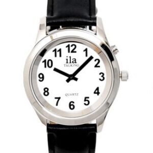 Talking Gents Watch with Leather Strap