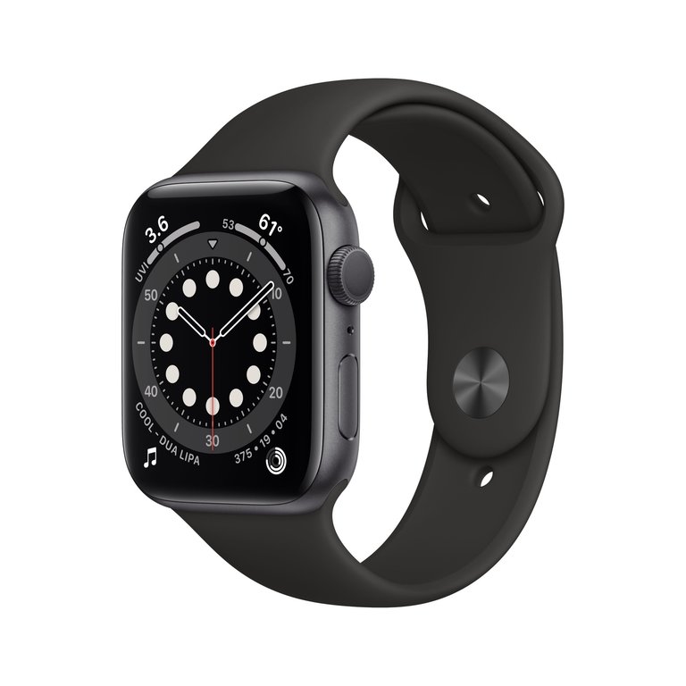 Apple Watch Series 6 in black