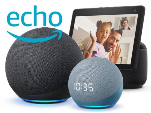 3x Echo smart speakers