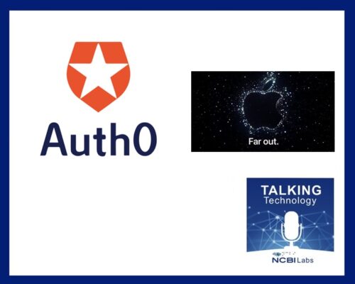 Auth0 and Apple 'Far Out' event logos
