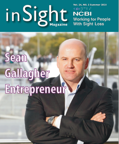 Insight Magazine Front cover with Sean Gallagher