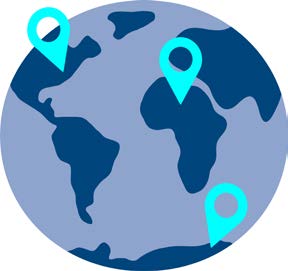 Travel and communication icon